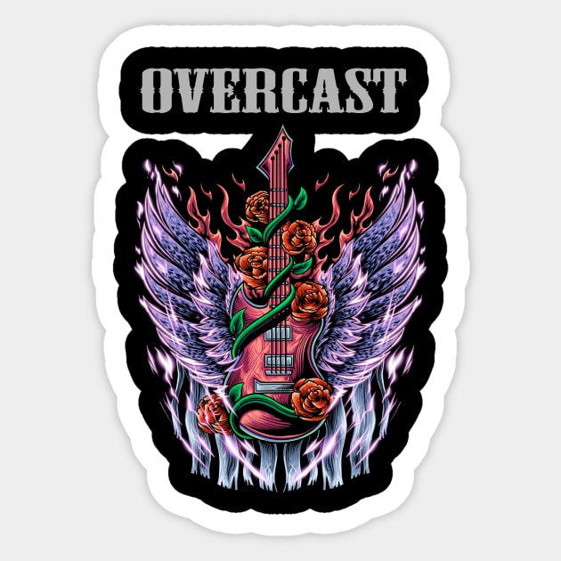 OVERCAST BAND Sticker by MrtimDraws